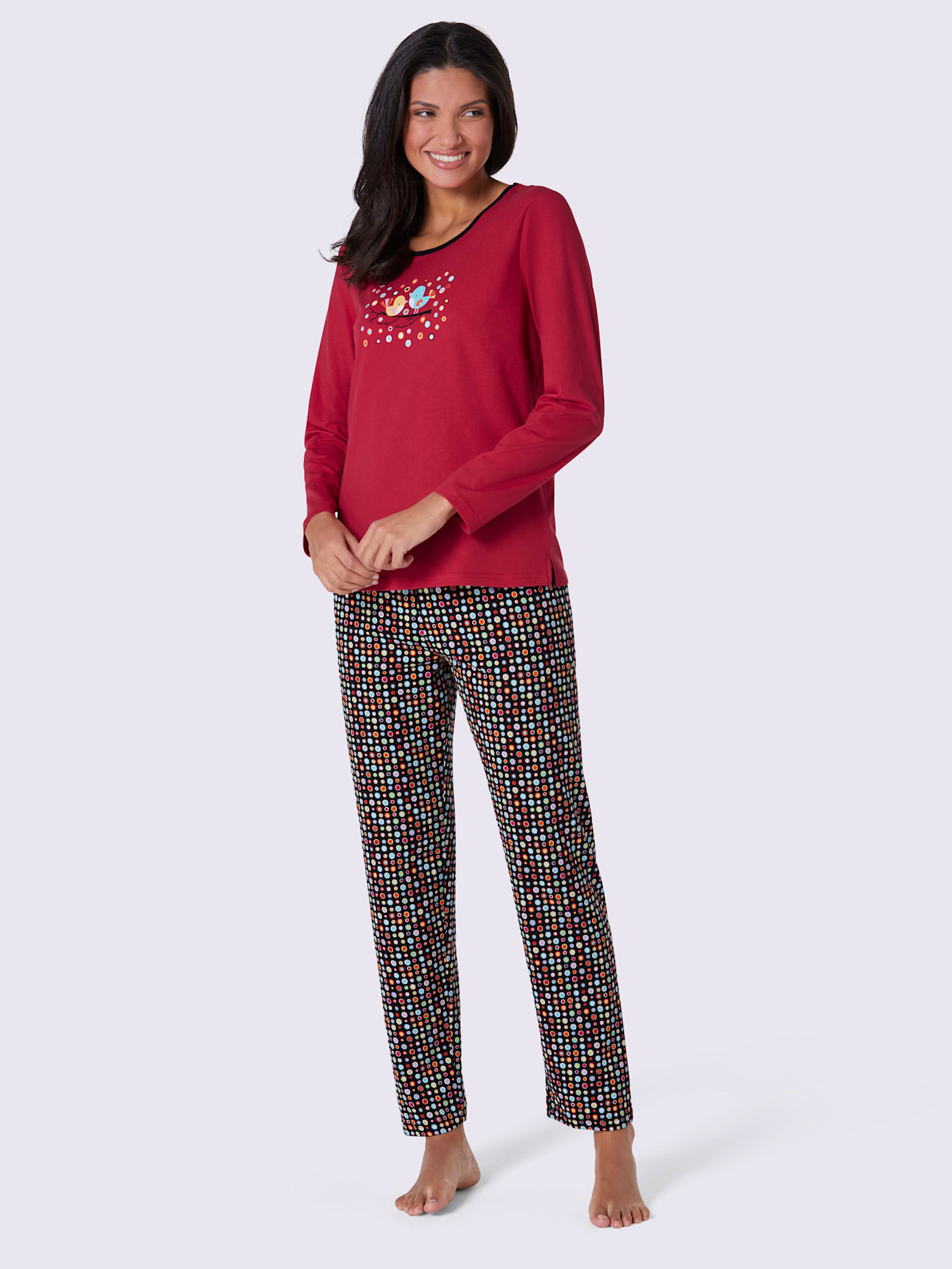 Pyjama jersey fin