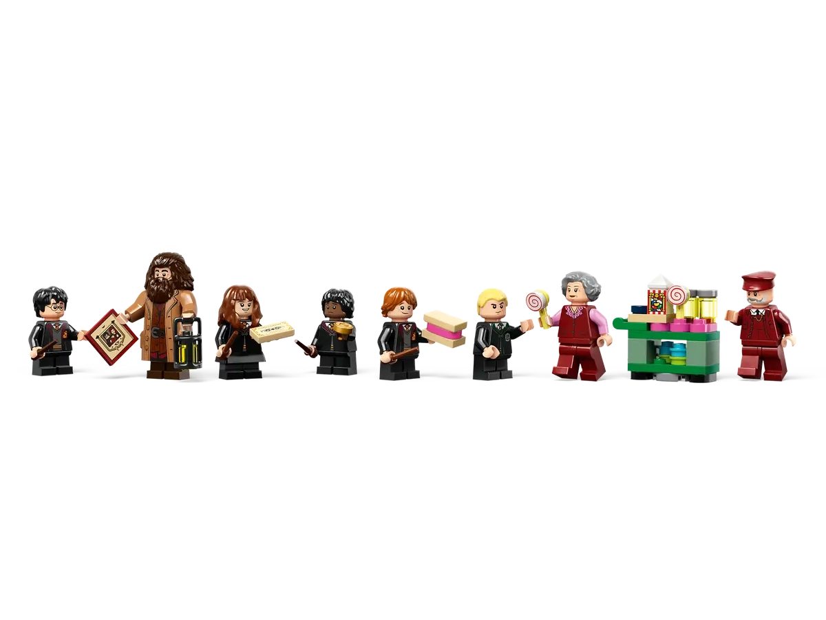 (1074-tlg. Set) Harry Potter Klemmbausteine Spielzeug Hogwarts Express Modell Bausatz (76423) Lizenziert - Bahnhof von Hogsmeade