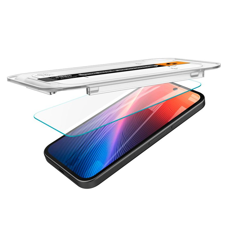 (2er Set) Google Pixel 9a Glass Tr EZ Fit HD Panzer Glas Case Friendly   Montagerahmen (AGL08938)
