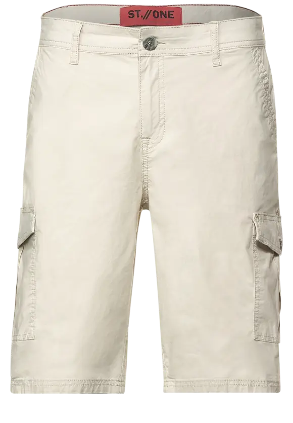Regular Fit Cargoshorts - putty beige