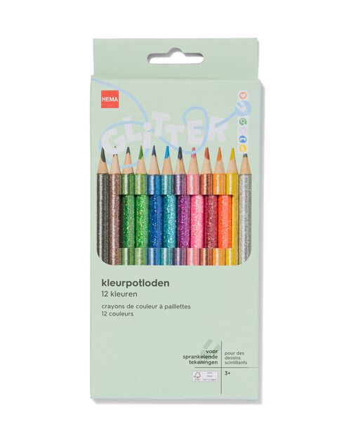 12 crayons de couleur
