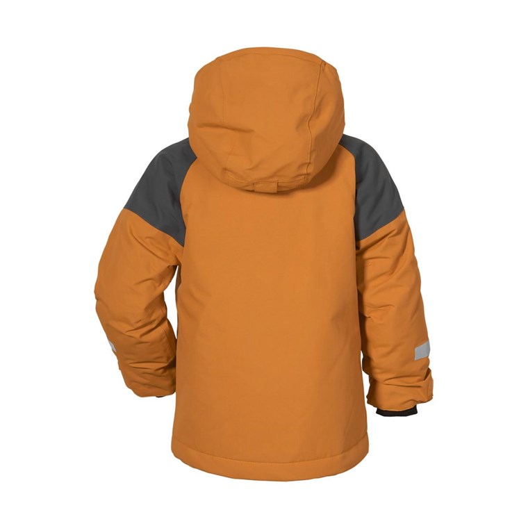 Didriksons Lun 3 Jacket Kids Burnt Glow