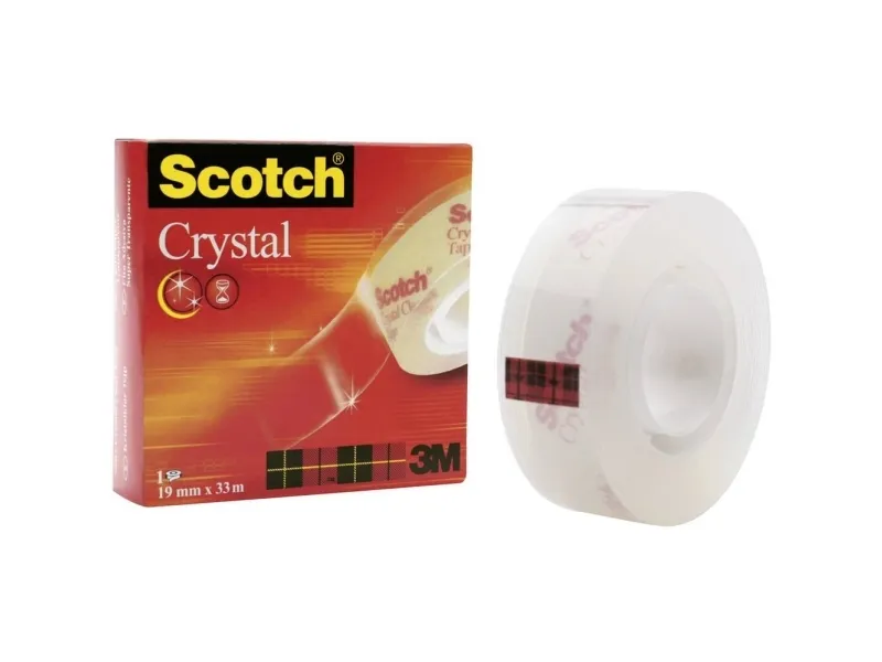 Tape 3M 600 Scotch klar 19mmx33m