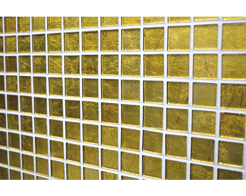 Glasmozaïek CM 4GO10 goud 30x30 cm