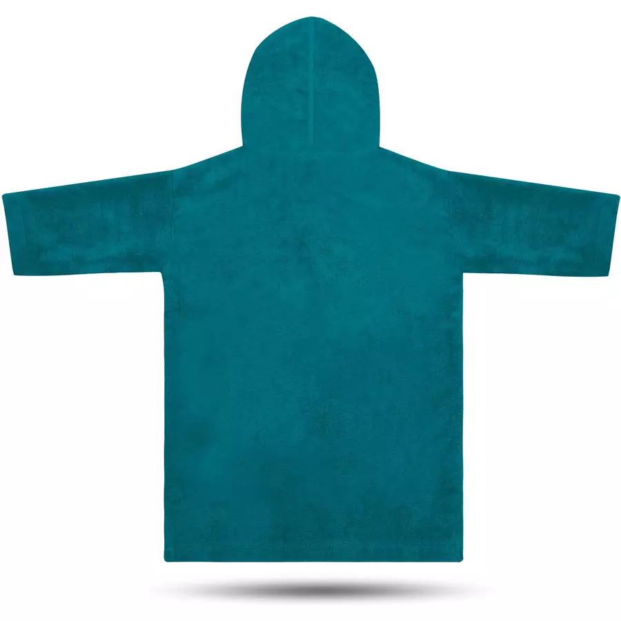 normani Kinder langarm Poncho Pichilemu Blau