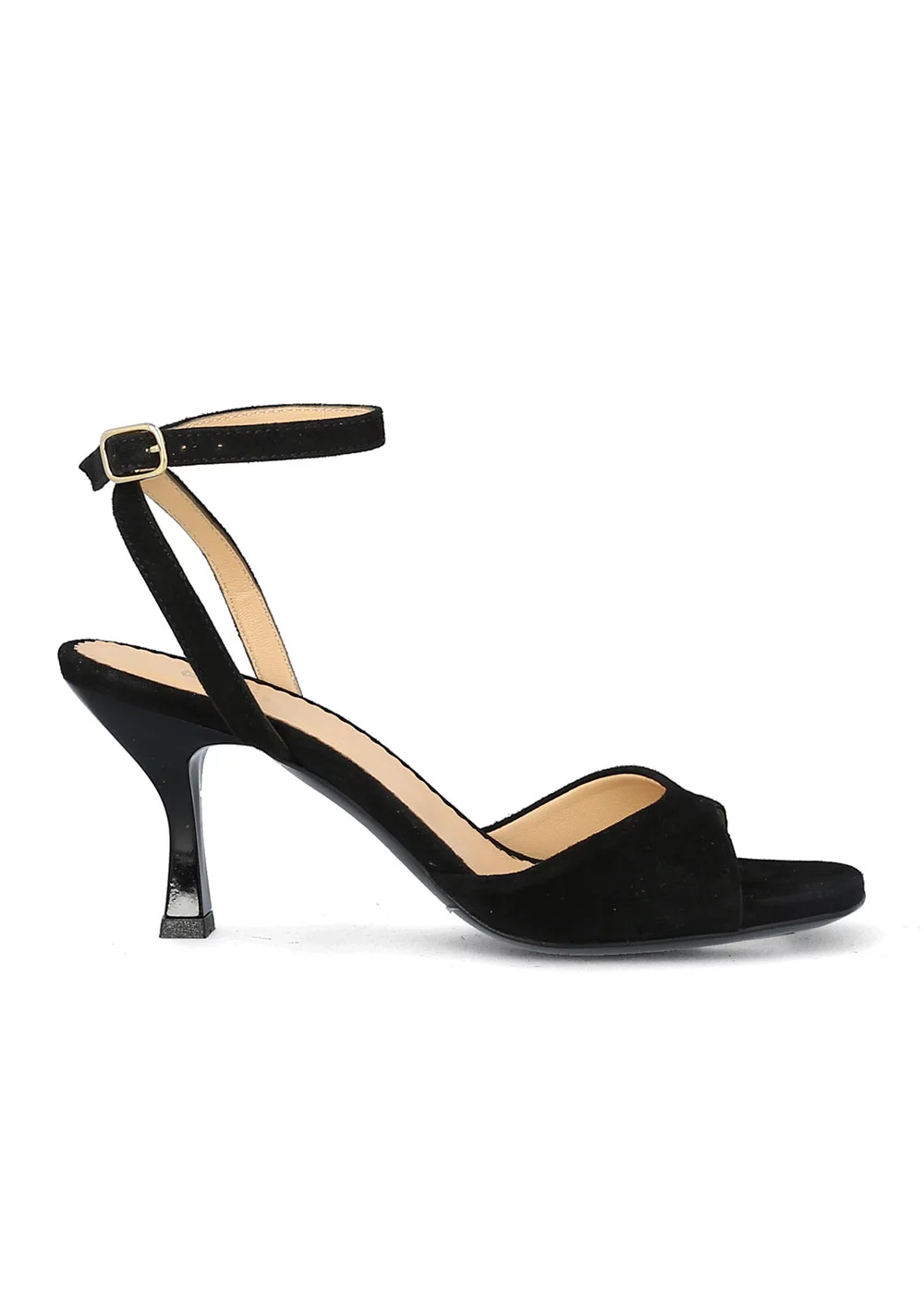 SANDALE OSANA VELOURS NOIR