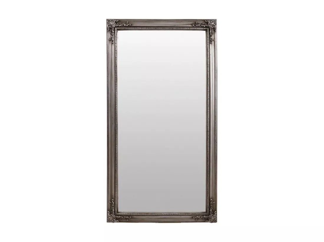 Grand miroir rectangulaire Bois Argent - Les Miroirs D'Interior'S Interior's
