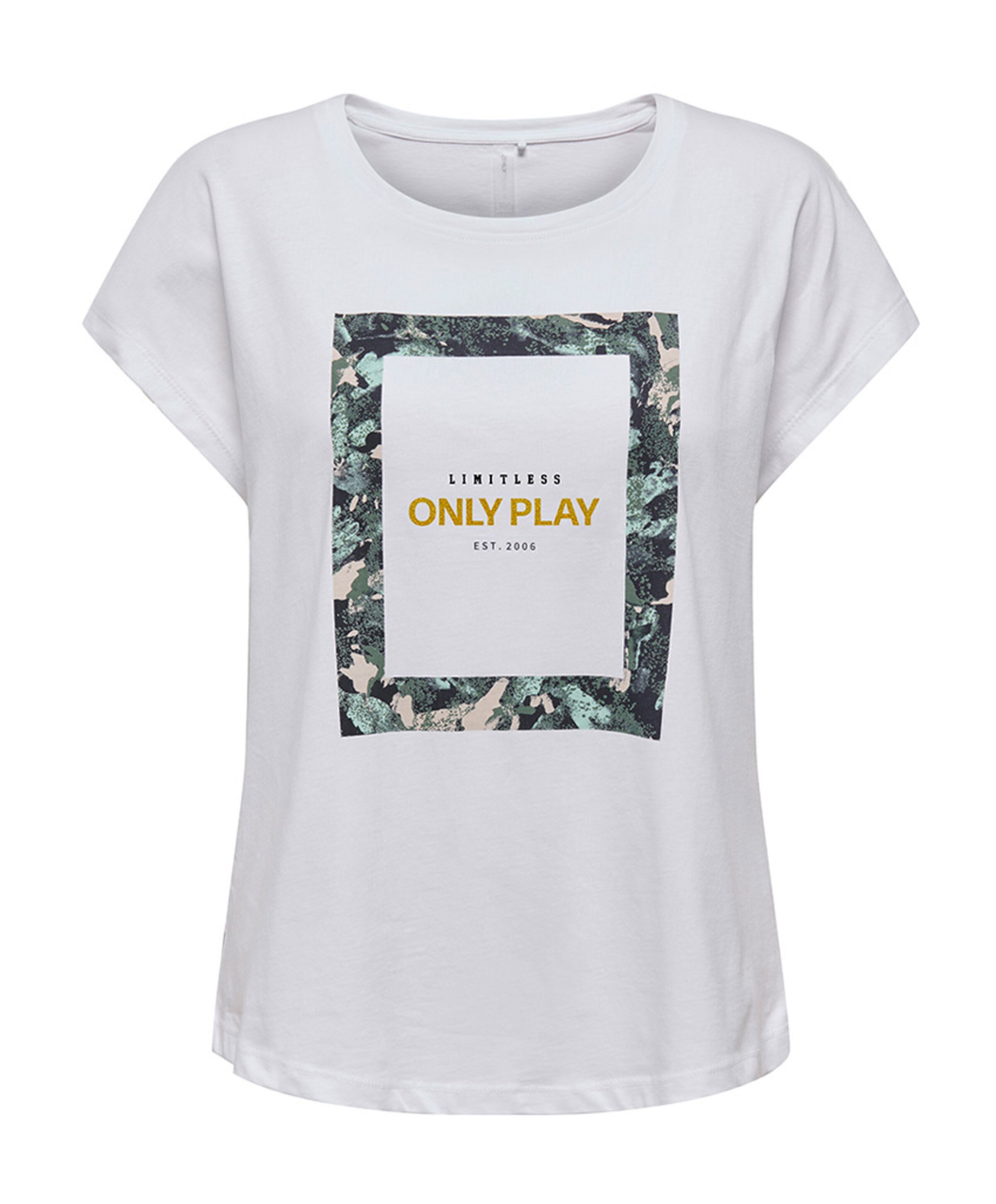 Only play Dames t-shirt wit