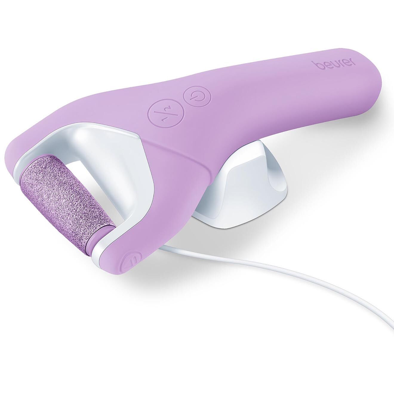 Beurer Ponceuse pieds waterproof pour la douche et le bain violette