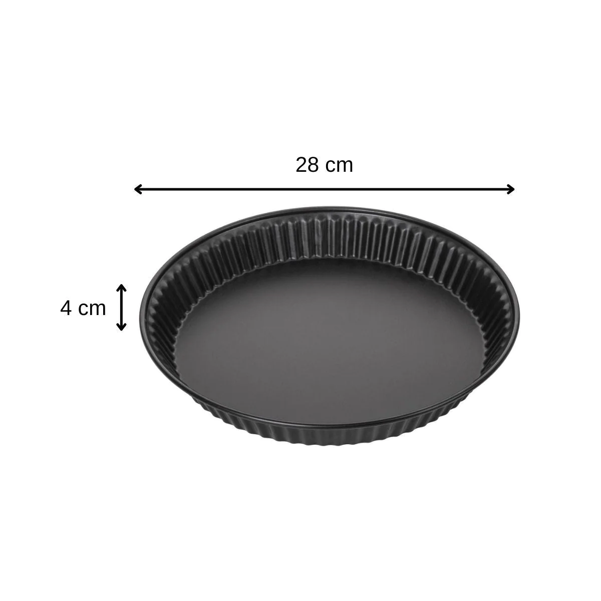 Lot de 2 moules à quiche lorraine 28 cm Zenker Spécial Countries Zenke