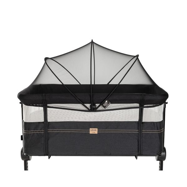 Qute Q-Breez Side Sleeper Muggennet - Zwart