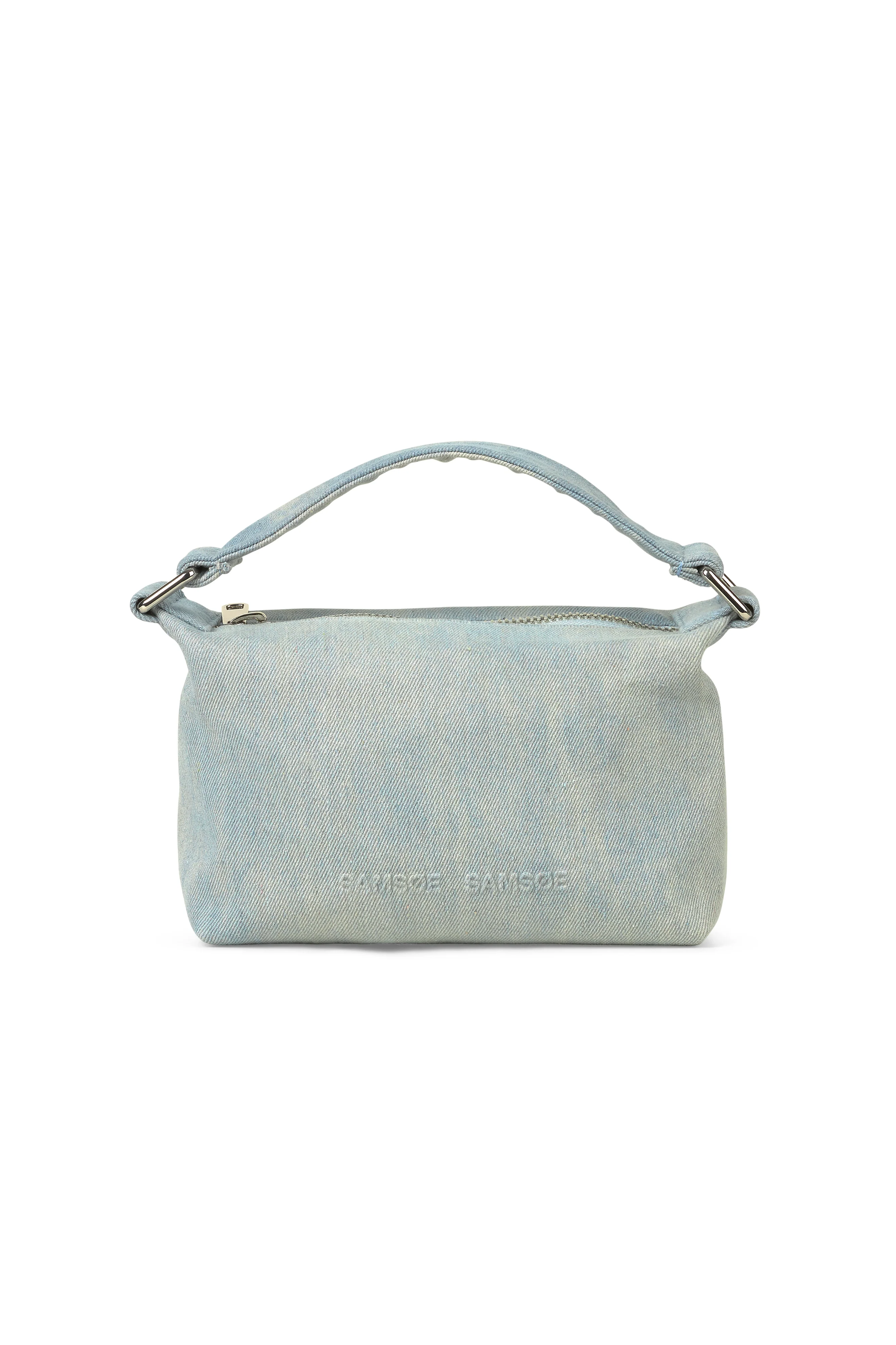 Samsøe Samsøe  Salara mini håndtaske - Light washed denim