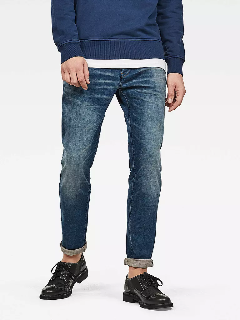 G-STAR RAW Jeans Slim Fit 3301 blau