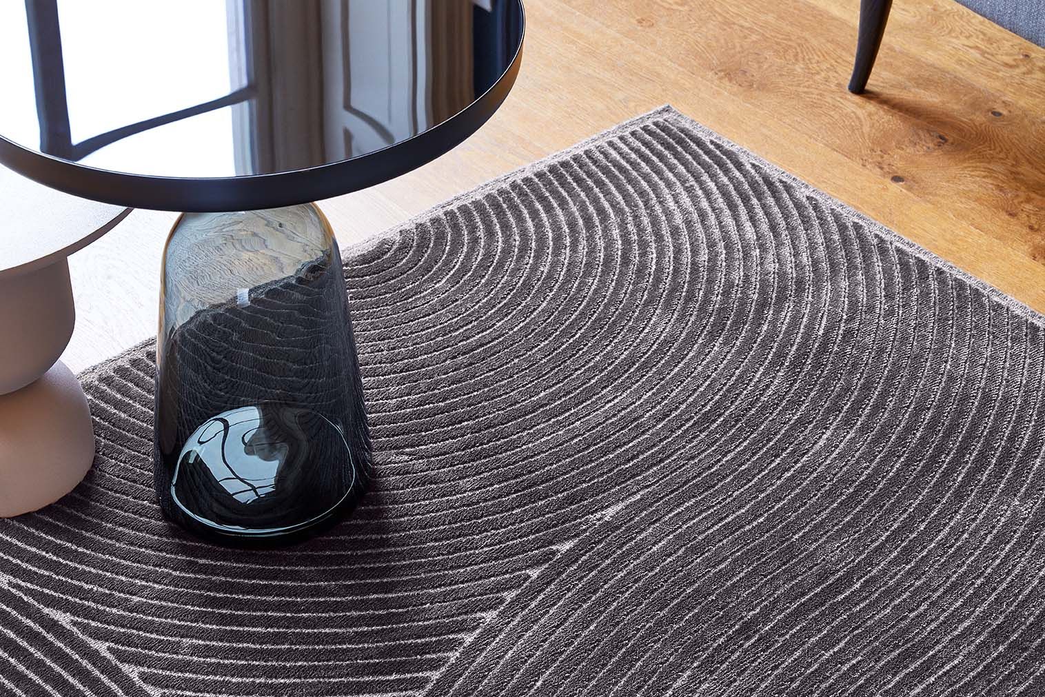 Vloerkleed 1012 Anthracite Grey Graphix  | Brinker