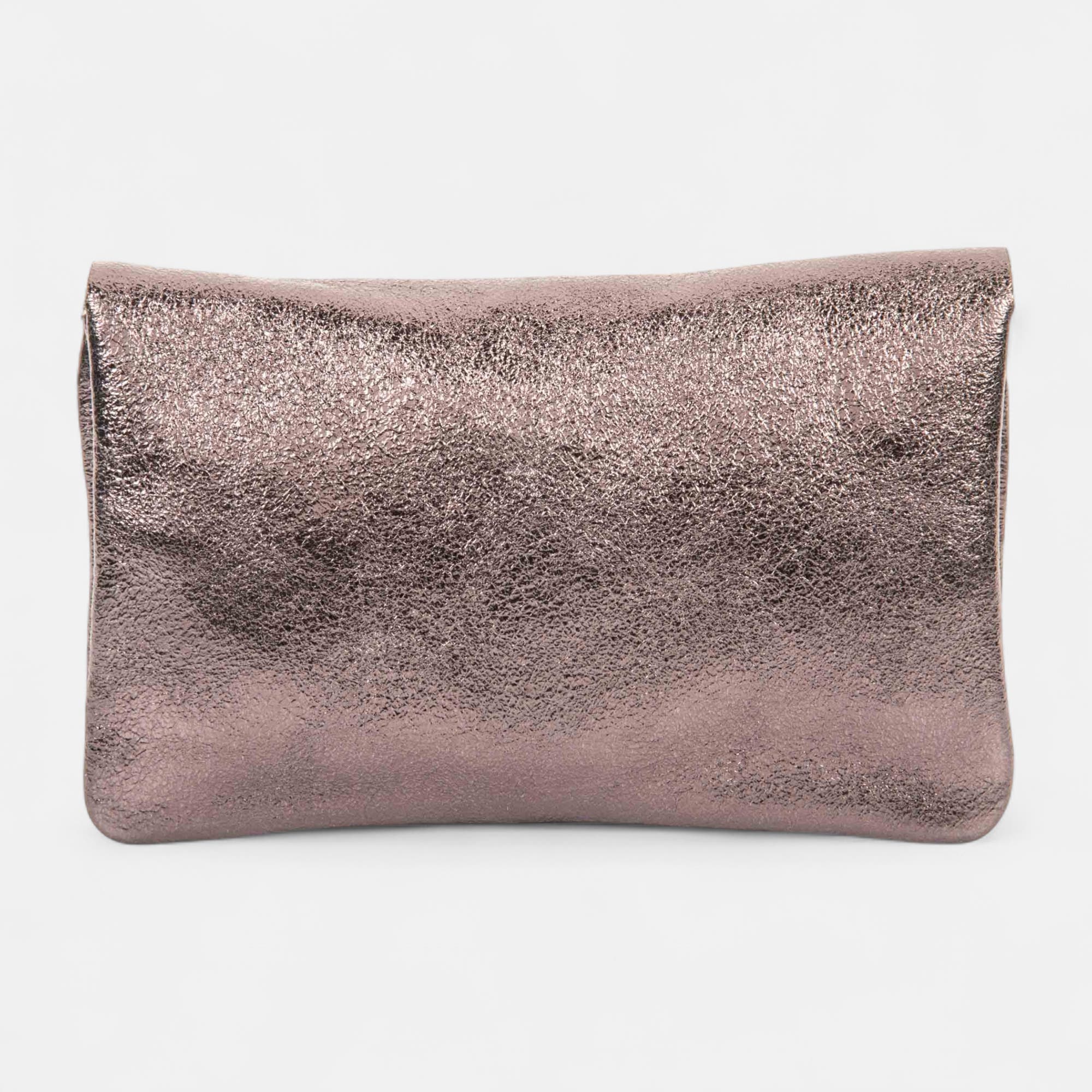 Petite maroquinerie en cuir marron