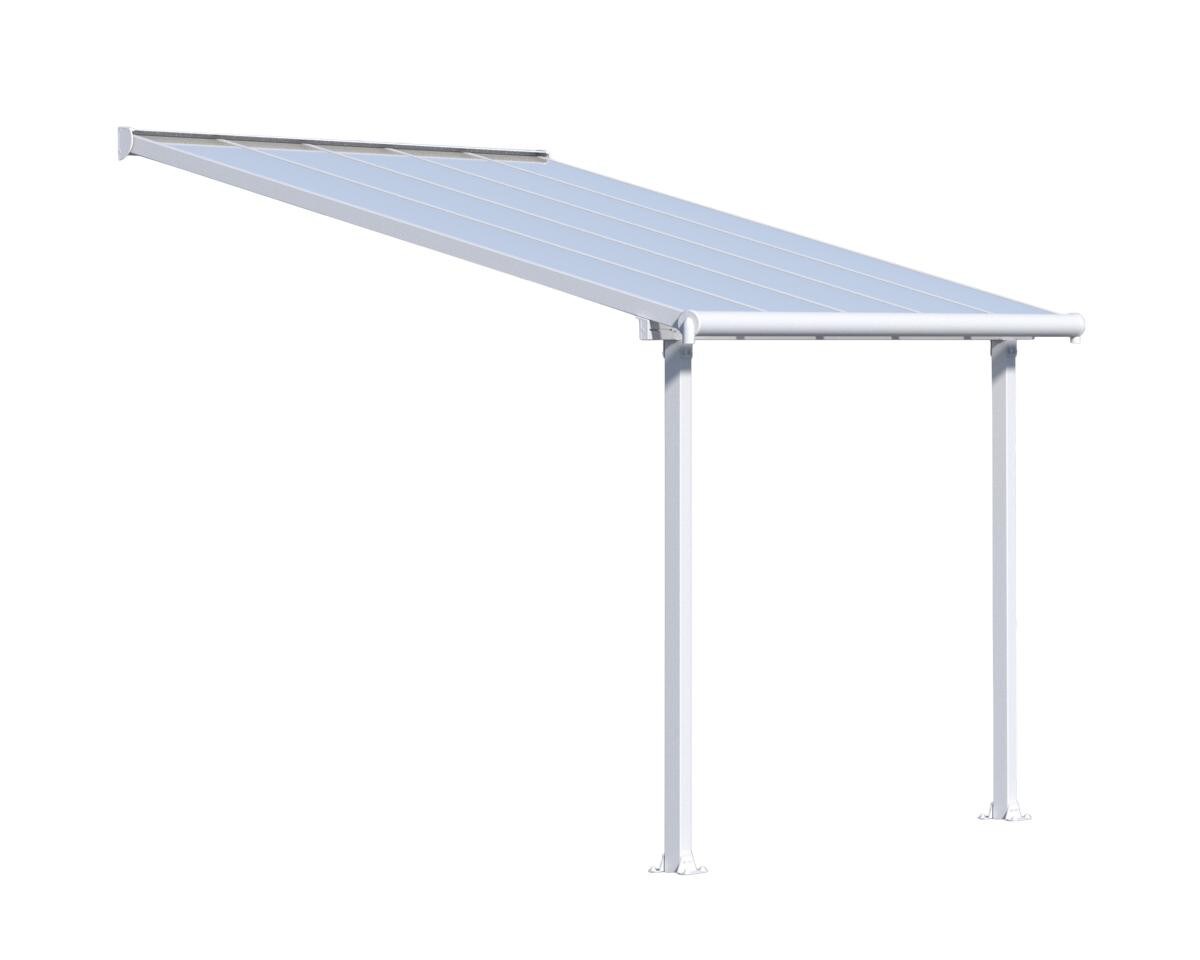 Palram - Canopia Olympia Terrassenüberdachung weiß 307x295x305 cm