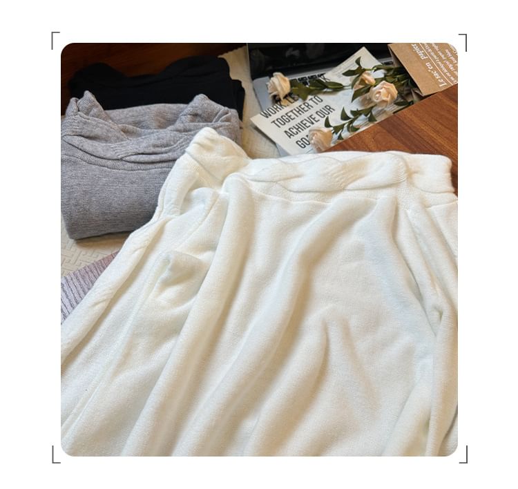 Moon City - Off-Shoulder Kabeltrui