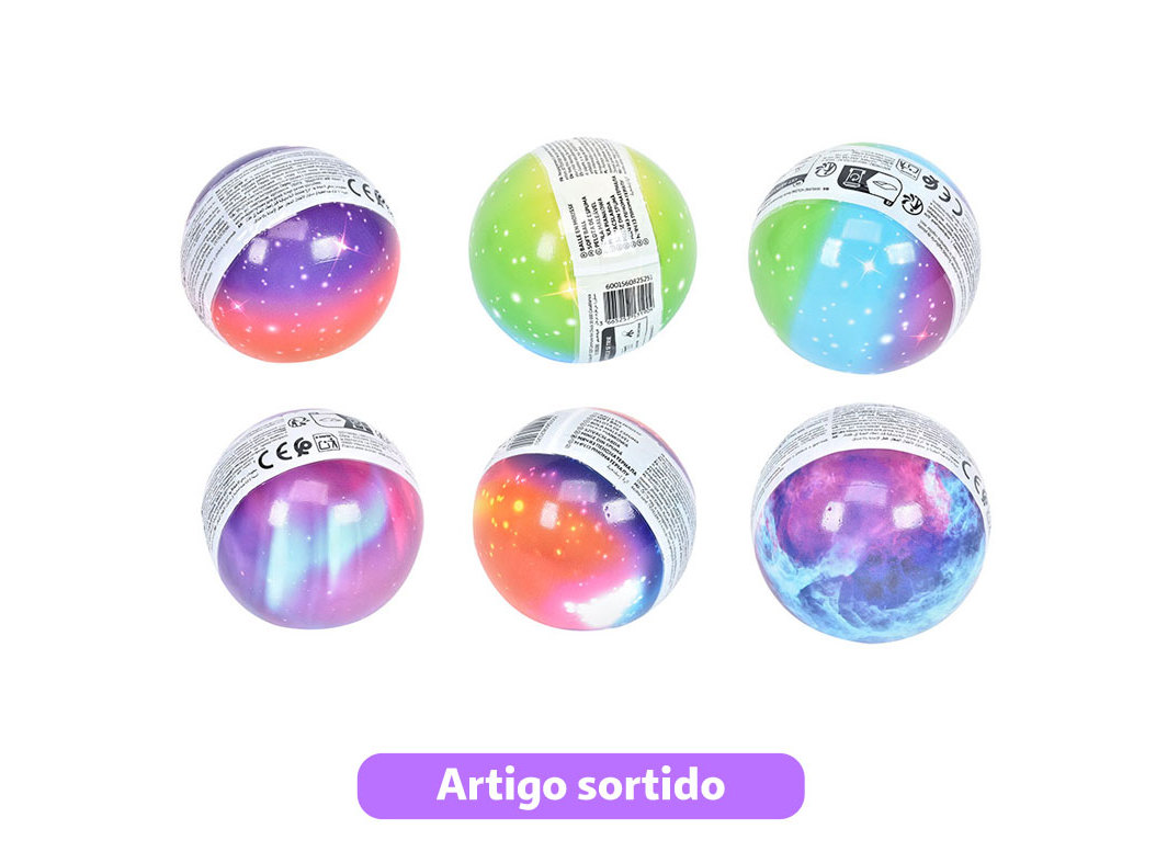 BOLA DIVERTIDA ONE TWO FUN Ø10CM MODELOS SORTIDOS
