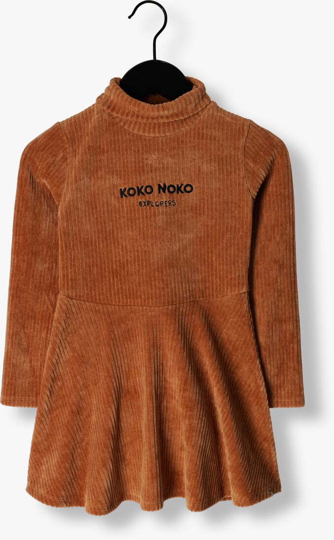 KOKO NOKO camel koko noko mini jurk s48988