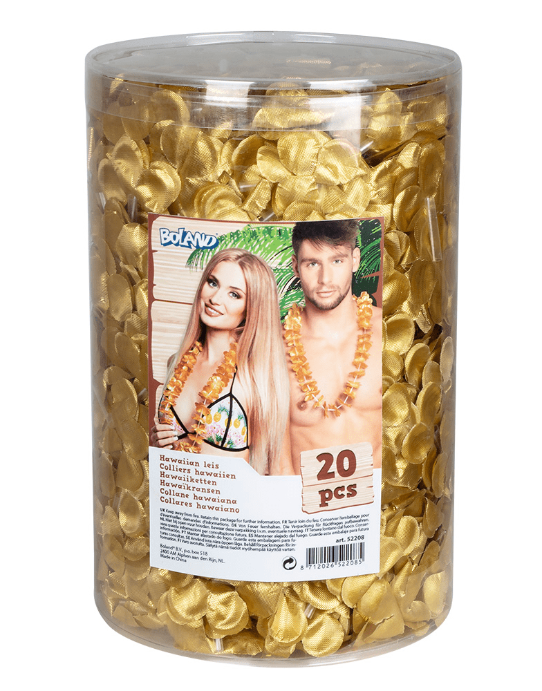 Hawaii Kransen Set Goud 20st