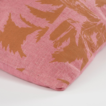 Kussen palmboom roze - l35xb25xh10cm
