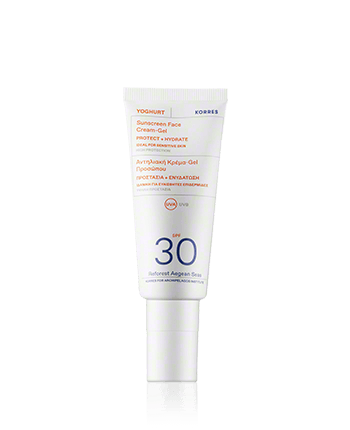 Korres Sun Care Yoghurt Sunscreen Face Creme-Gel SPF 30 40ml