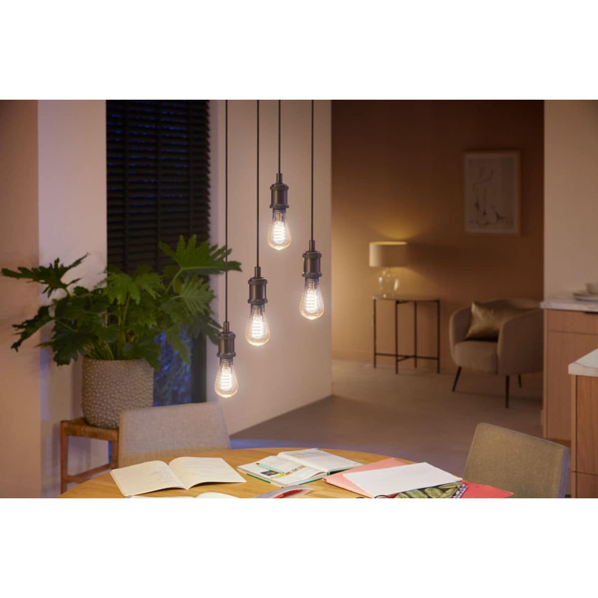 Philips Hue WA 7W Fil ST64 E27