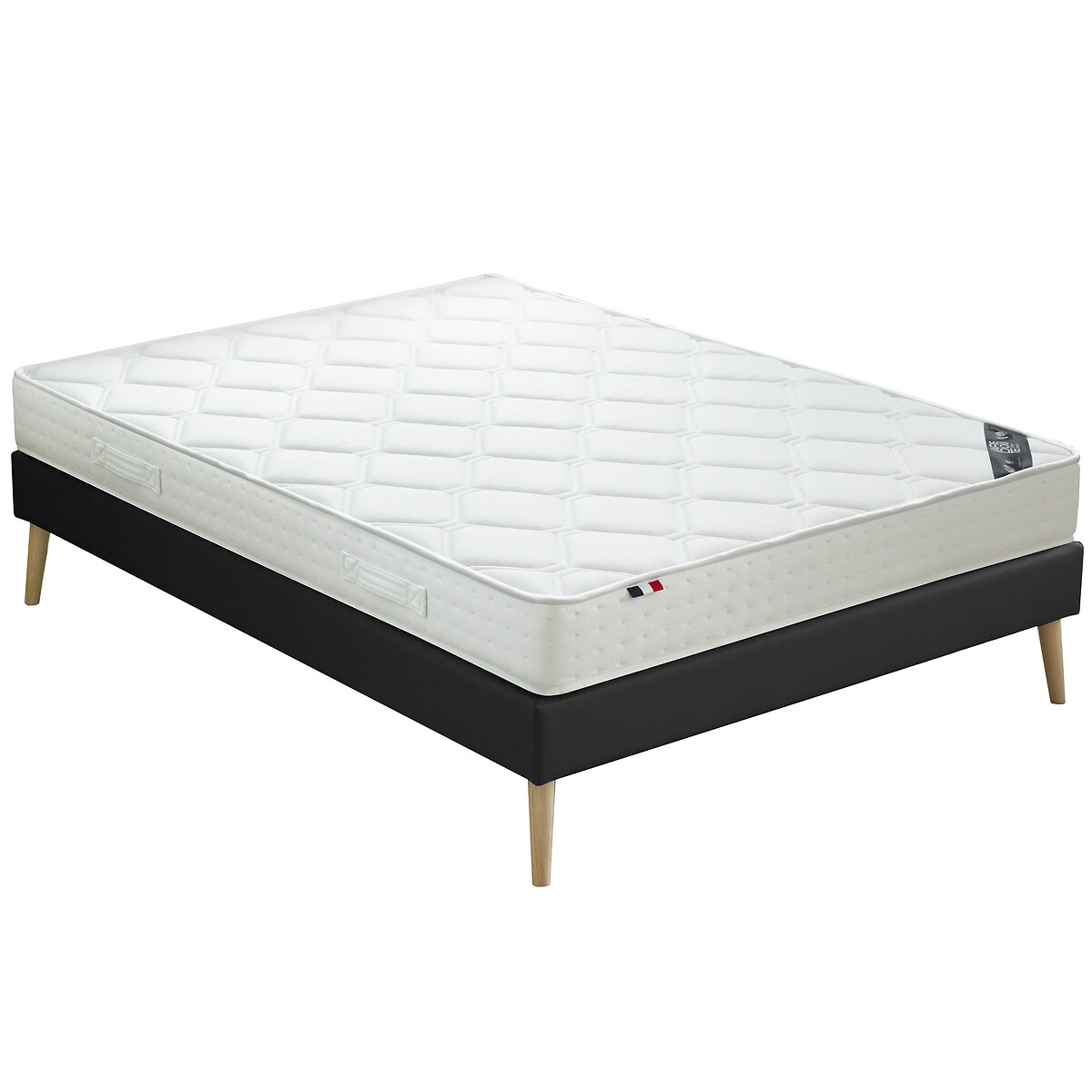 LA REDOUTE INTERIEURS<br>Colchão de espuma HR, tratamento ignífugo Alt.19 cm