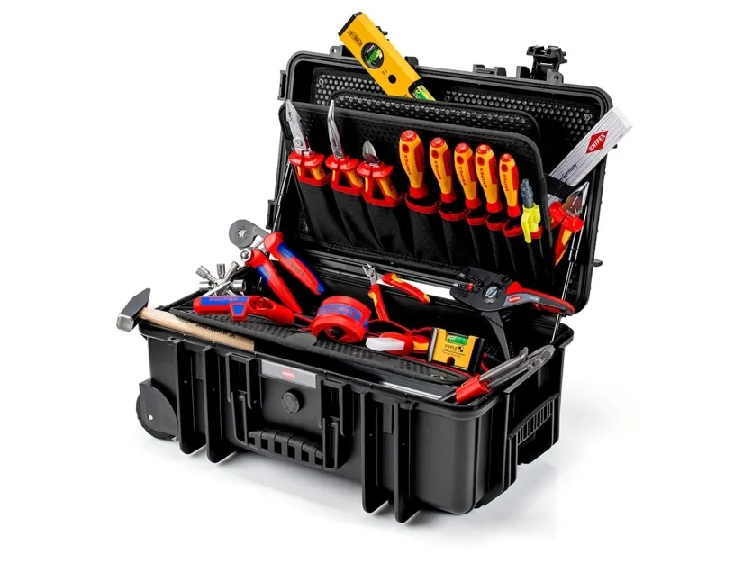 Knipex 00 21 33 E, Rød, Gul, 550 mm, 223 mm, 344 mm, 10,1 kg, 22 værktøjer