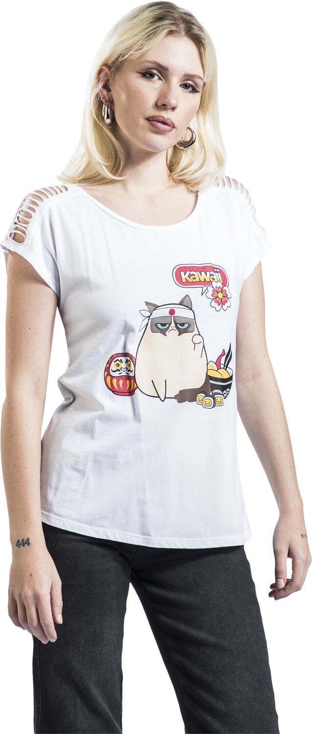 Japanese | Grumpy Cat T-Shirt Manches courtes
