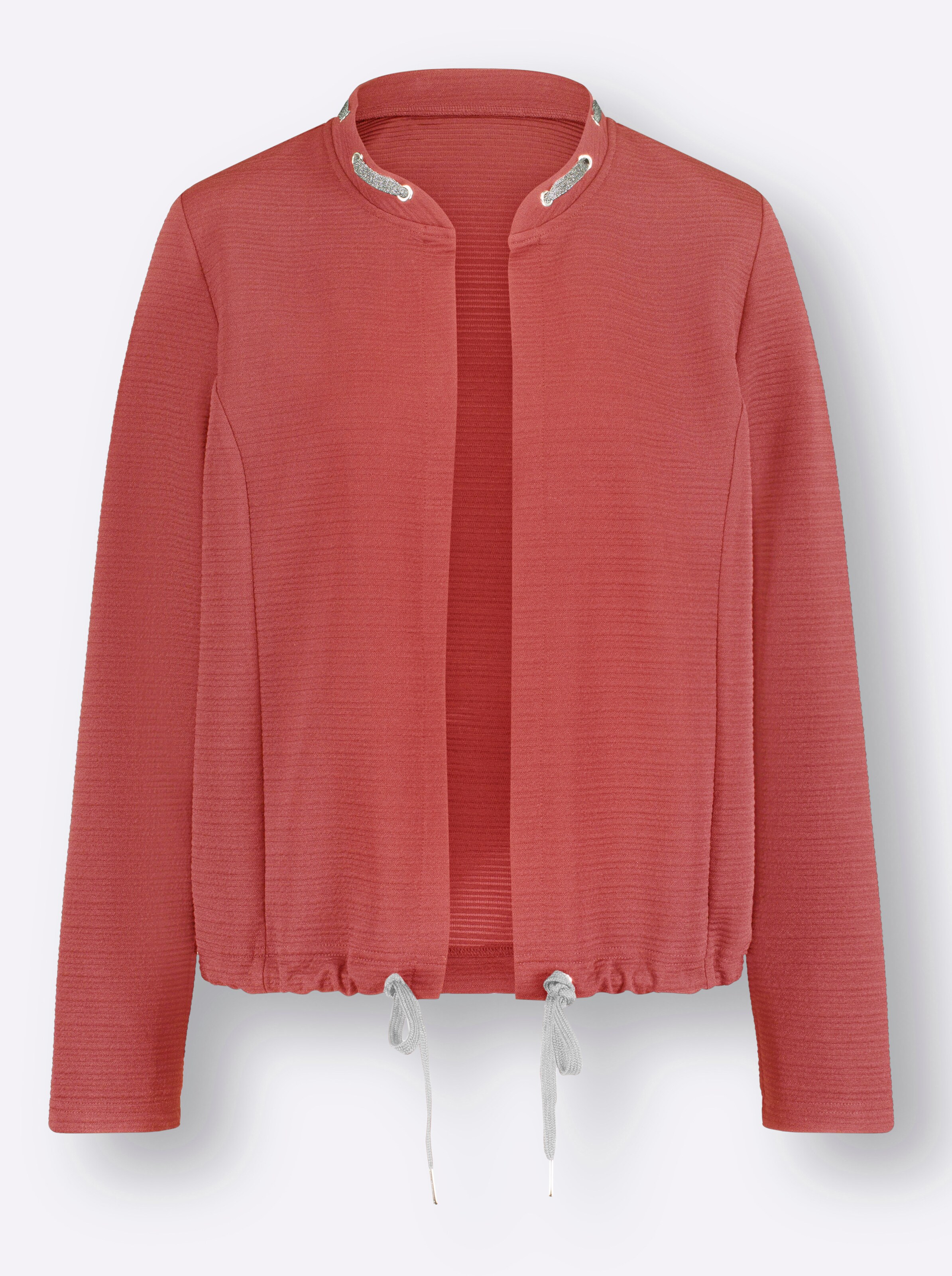 Shirtjacke in grapefruit