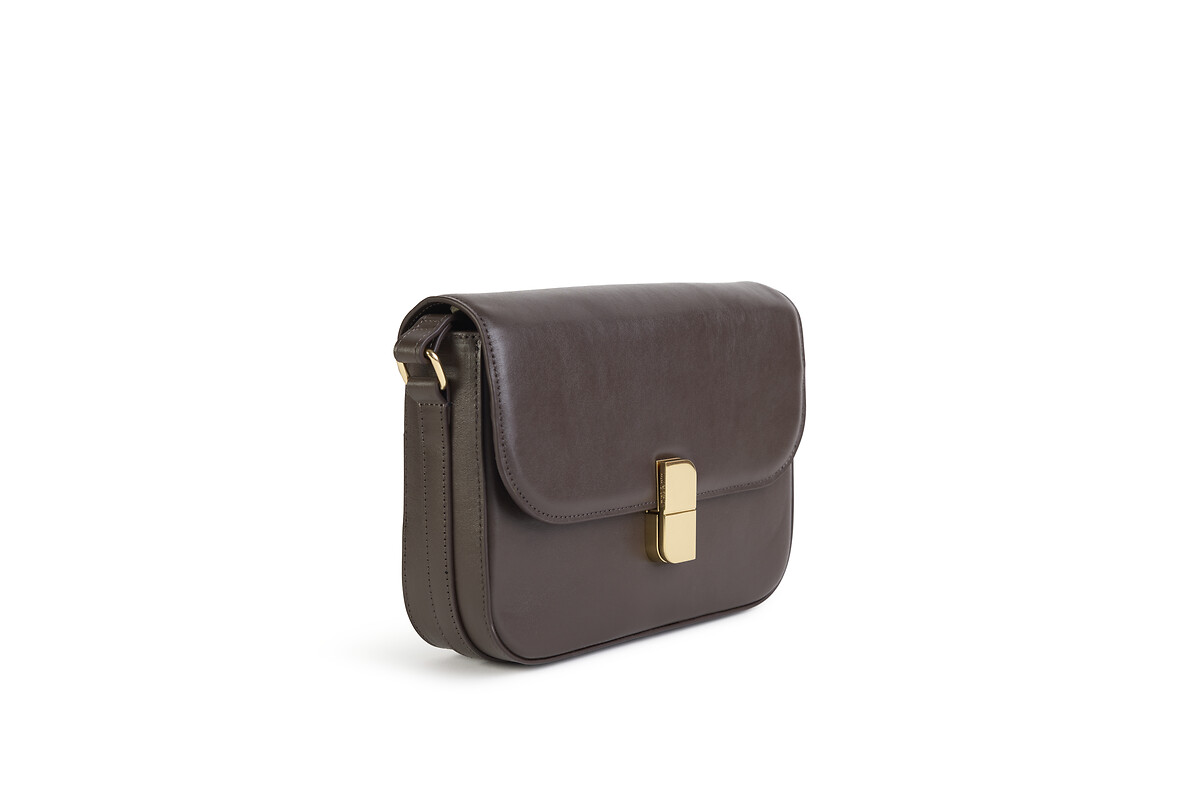 NAT & NIN<br>Bolsa de ombro de couro ALICE M