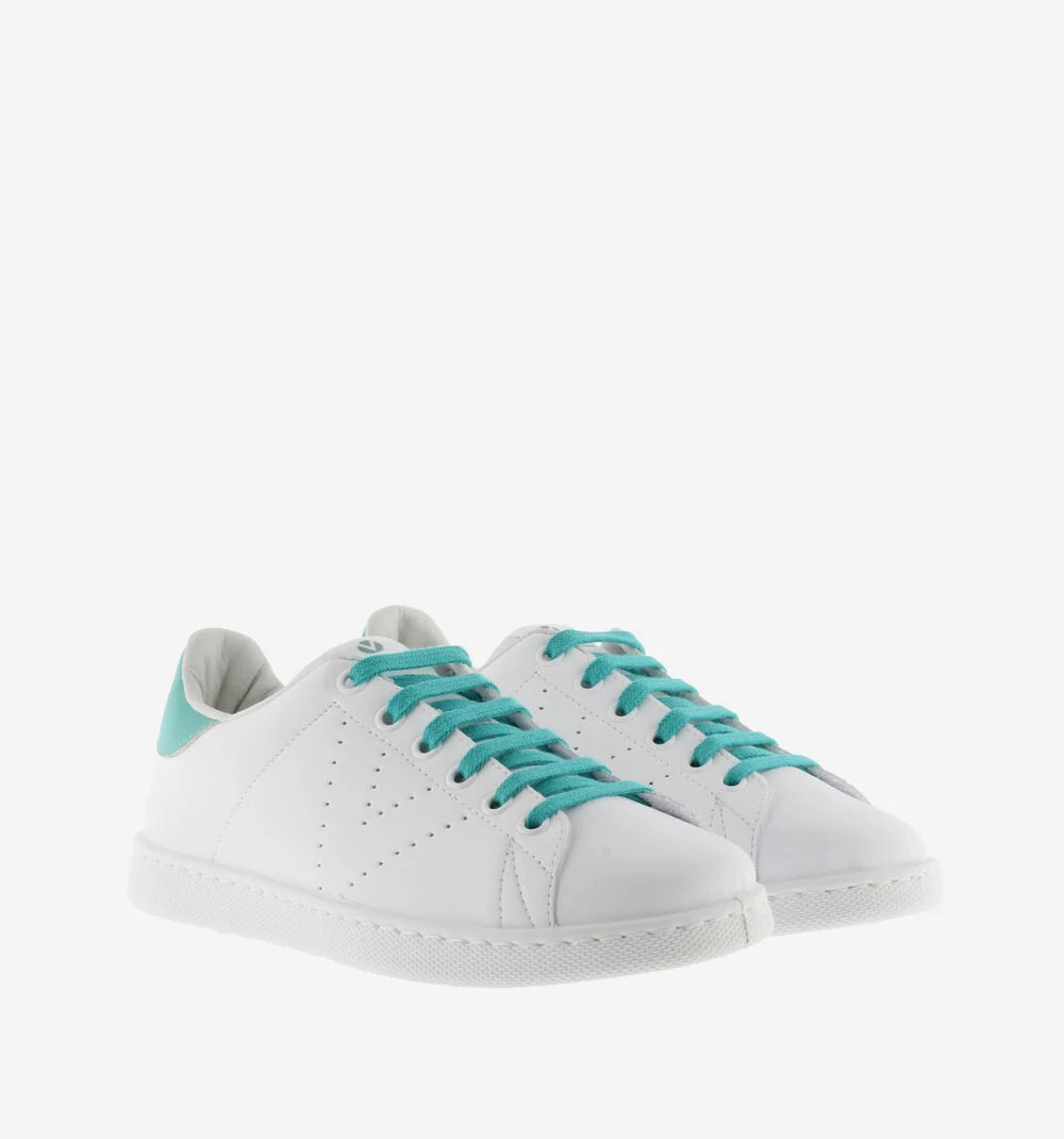 TENIS EFFET CUIR & NÉONAGUA