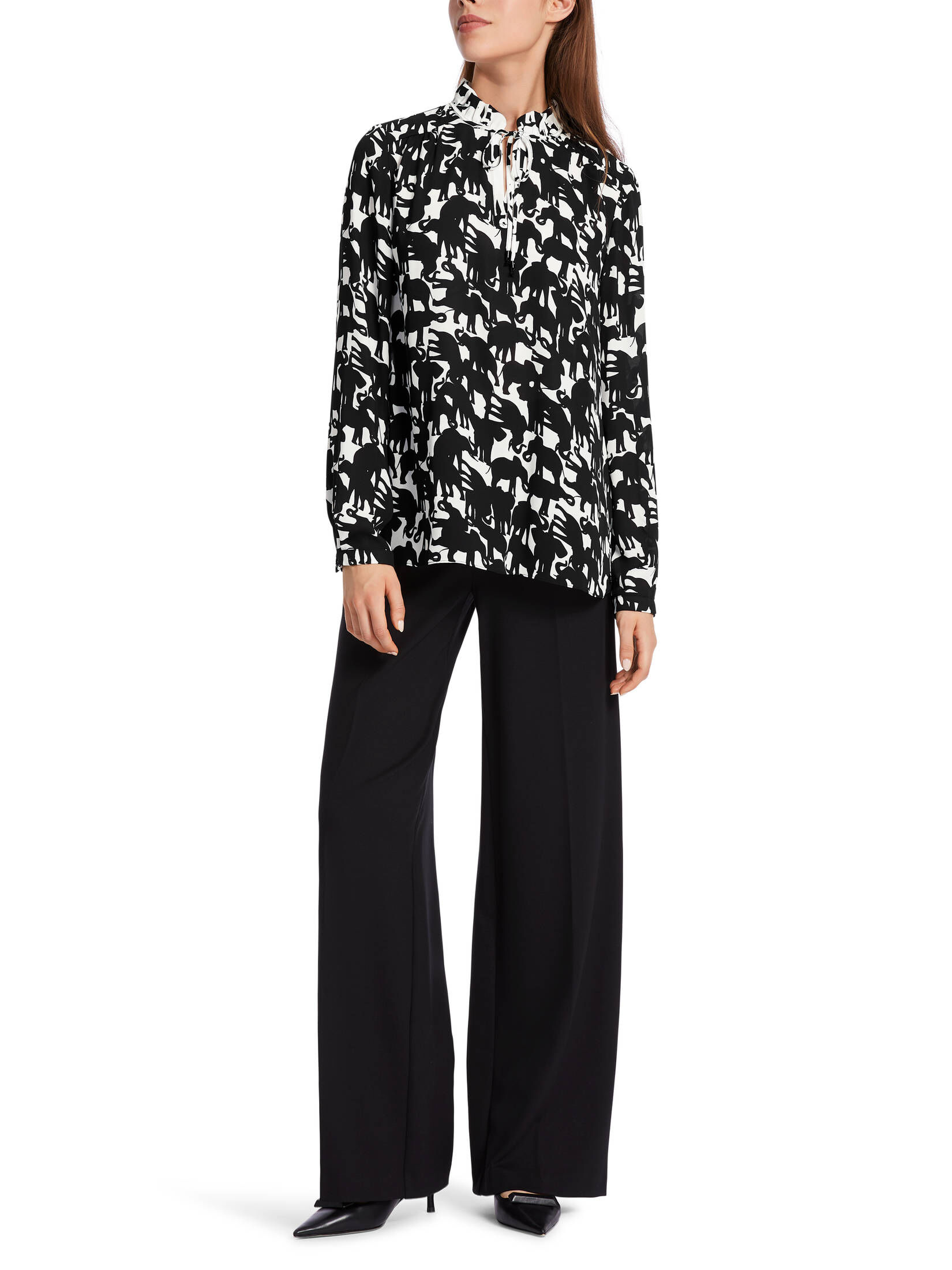 Marc Cain| Damen Bluse Langarm