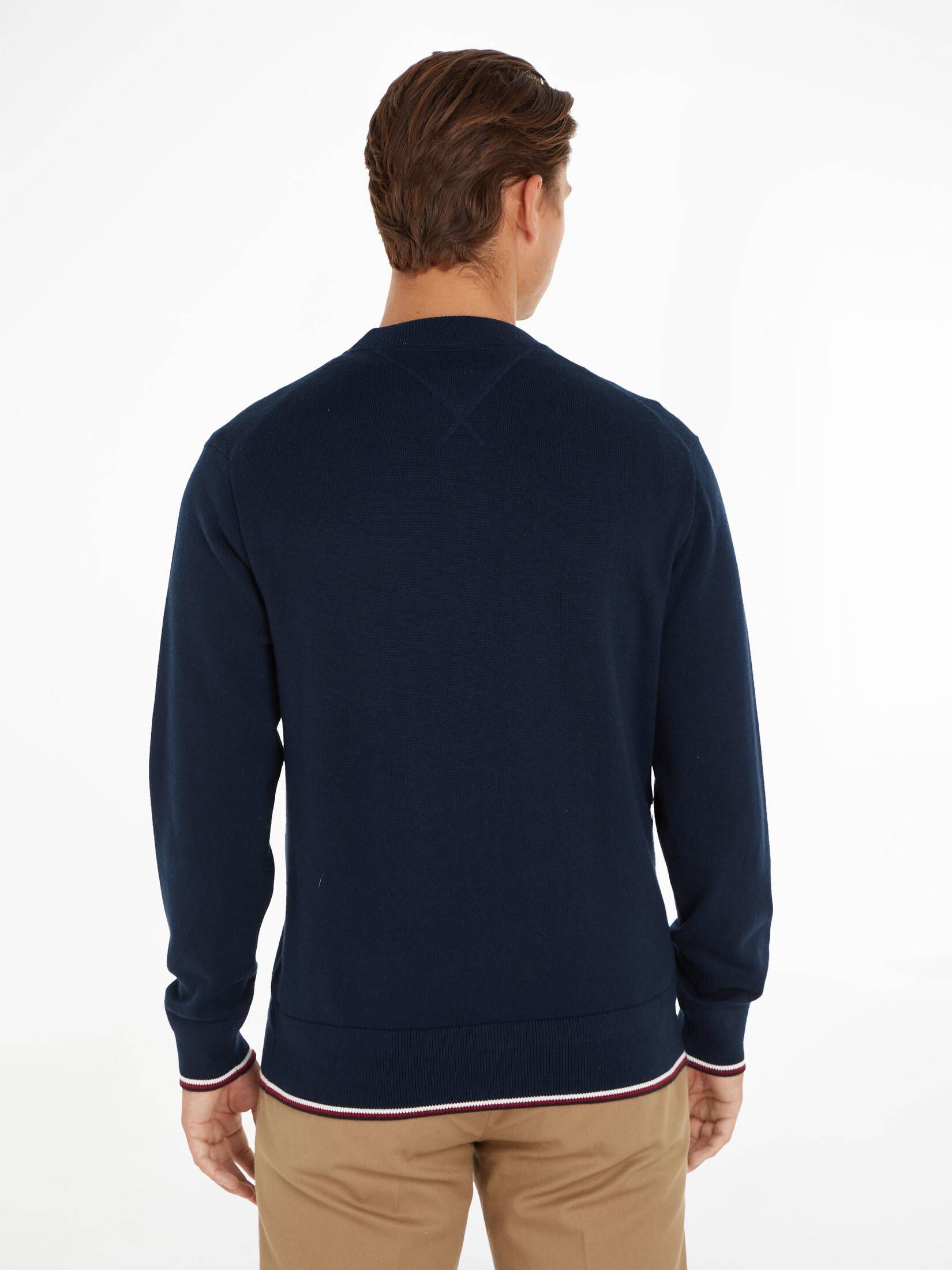 Tommy Hilfiger| Herren Pullover mit Seide