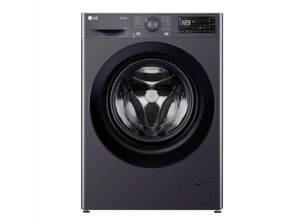 MÁQUINA DE LAVAR ROUPA LG F4WR359S6M - MIDDLE BLACK A 9KG
