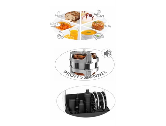 MAGIMIX - Robot culinaire 18591F CS 5200 XL Chrome Mat