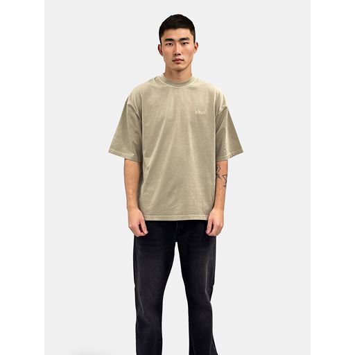 Woodbird Beam Home T-shirt, Dark Beige, XL