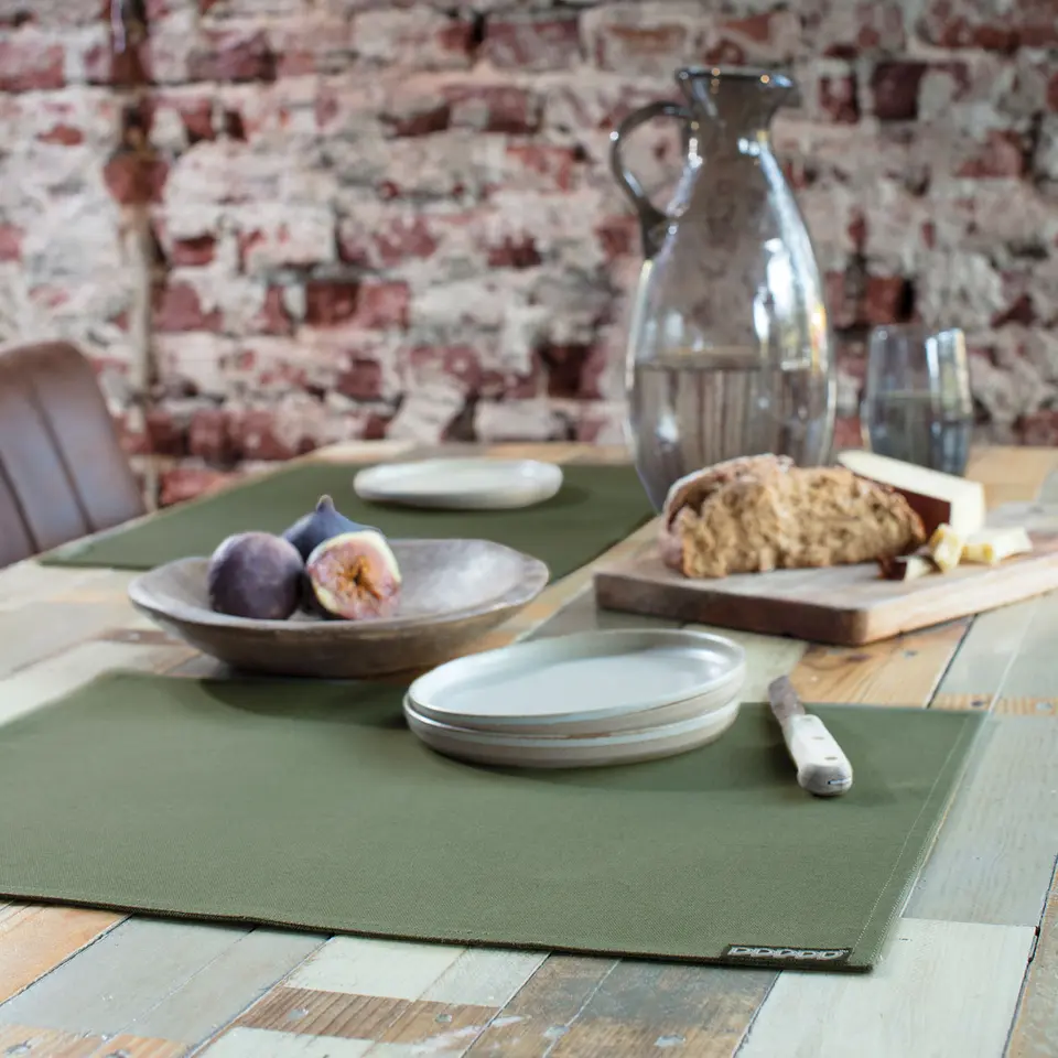 DDDDD placemat Kit - 35x45 cm - Laurel - set van 2 stuks