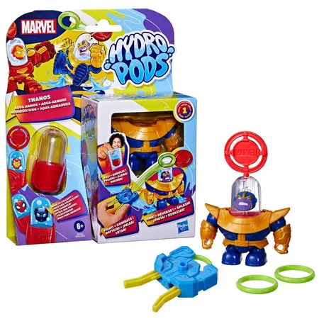 Hasbro Hydro Pods Marvel Wasser-Rüstungs Sortiment, 1 Packung, 2-fach sortiert