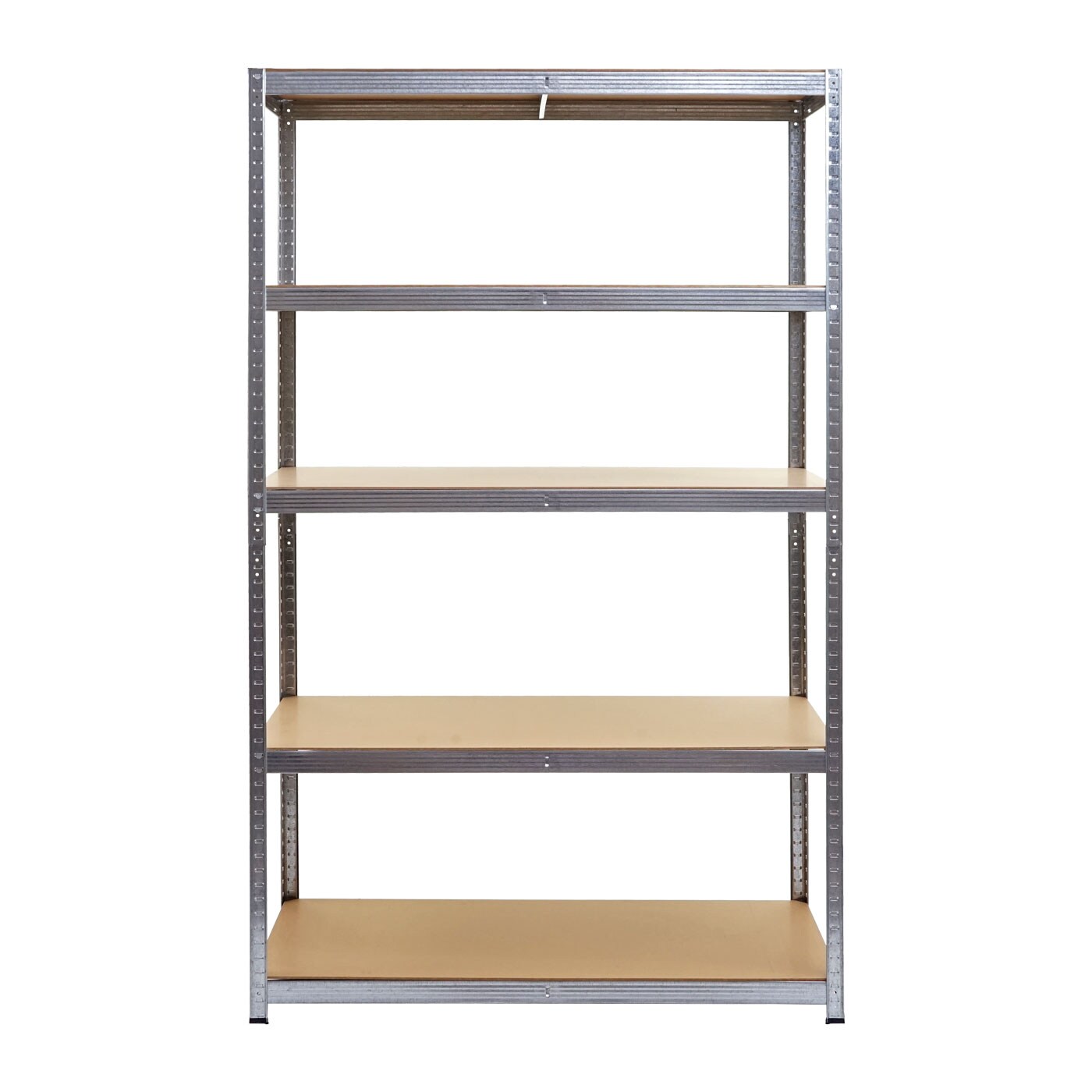 Schwerlastregal MCW-E33, Kellerregal Steckregal Lagerregal, 875kg Stahl 5 Böden ~ verzinkt 200x120x60cm