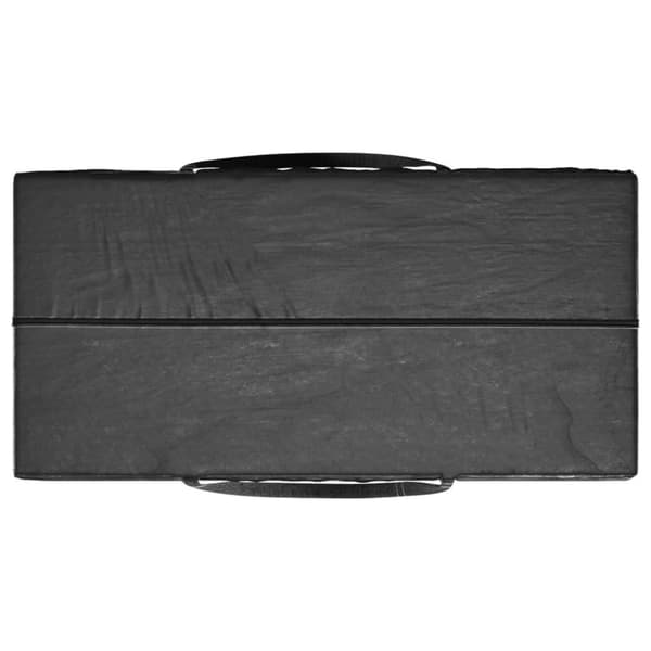 vidaXL Oppbevaringspose for juletre svart 150x75x75 cm polyetylen