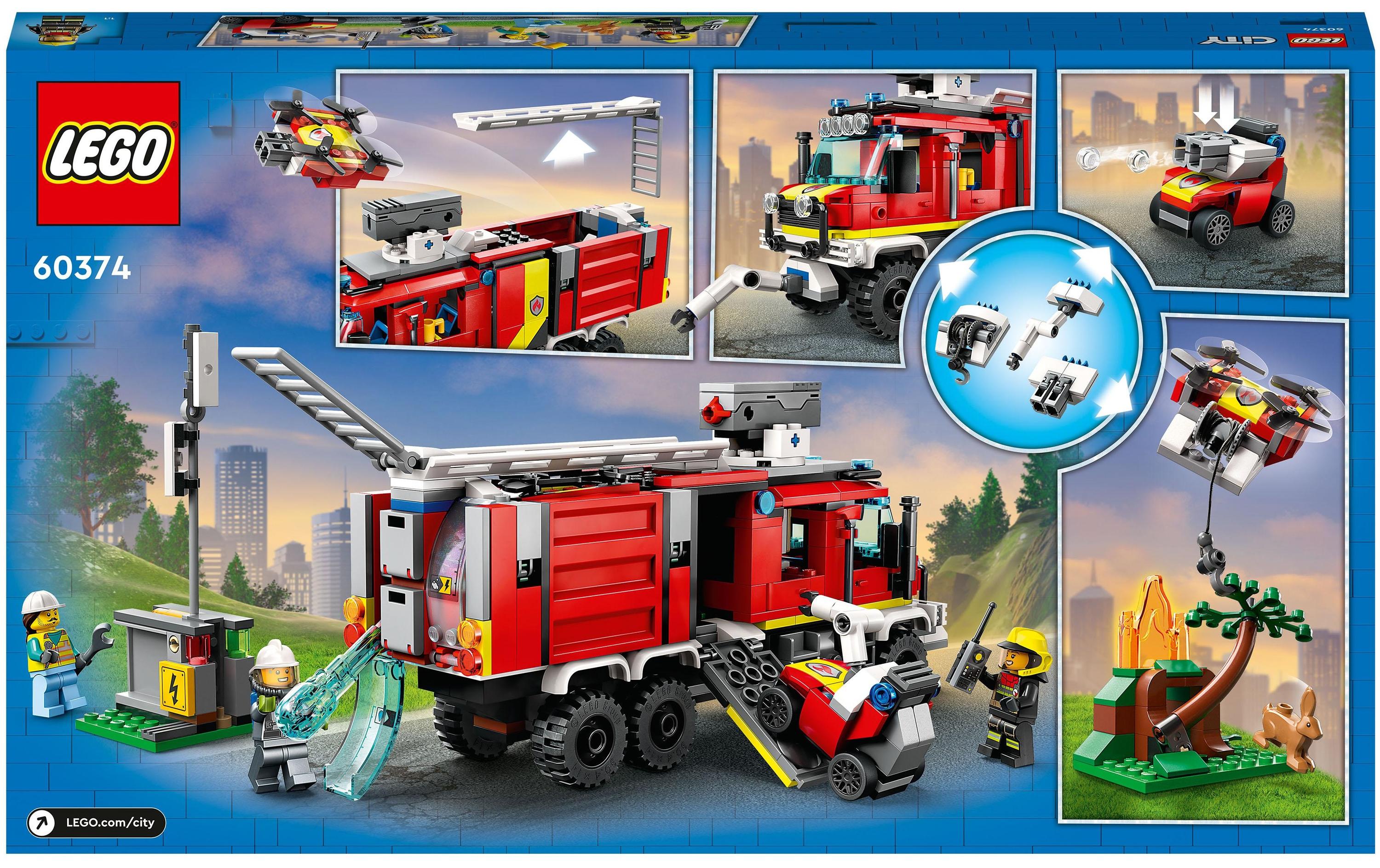 City Einsatzleitwagen der Feuerwehr 60374Feuerwehr-Spielset