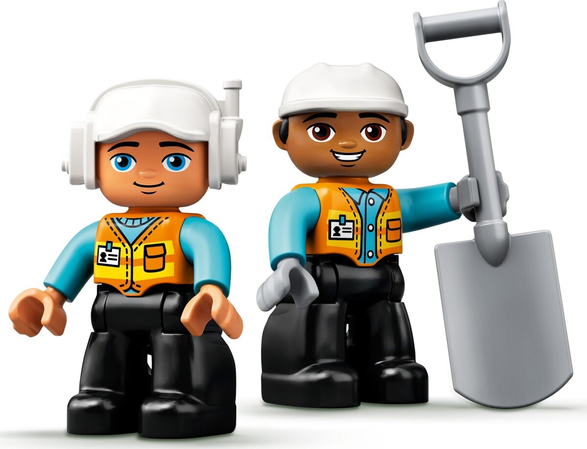 Lego Duplo - Lastbil Og Gravemaskine På Larvefødder - 10931