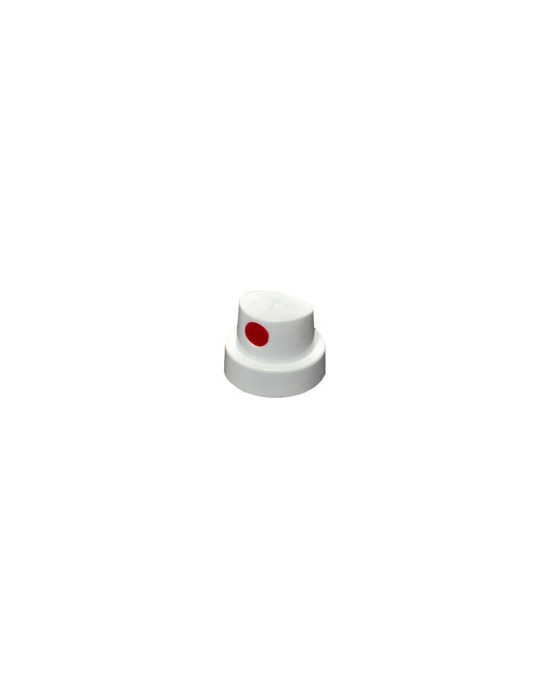 Cap blanche-rouge - jet Fat 15 cm
