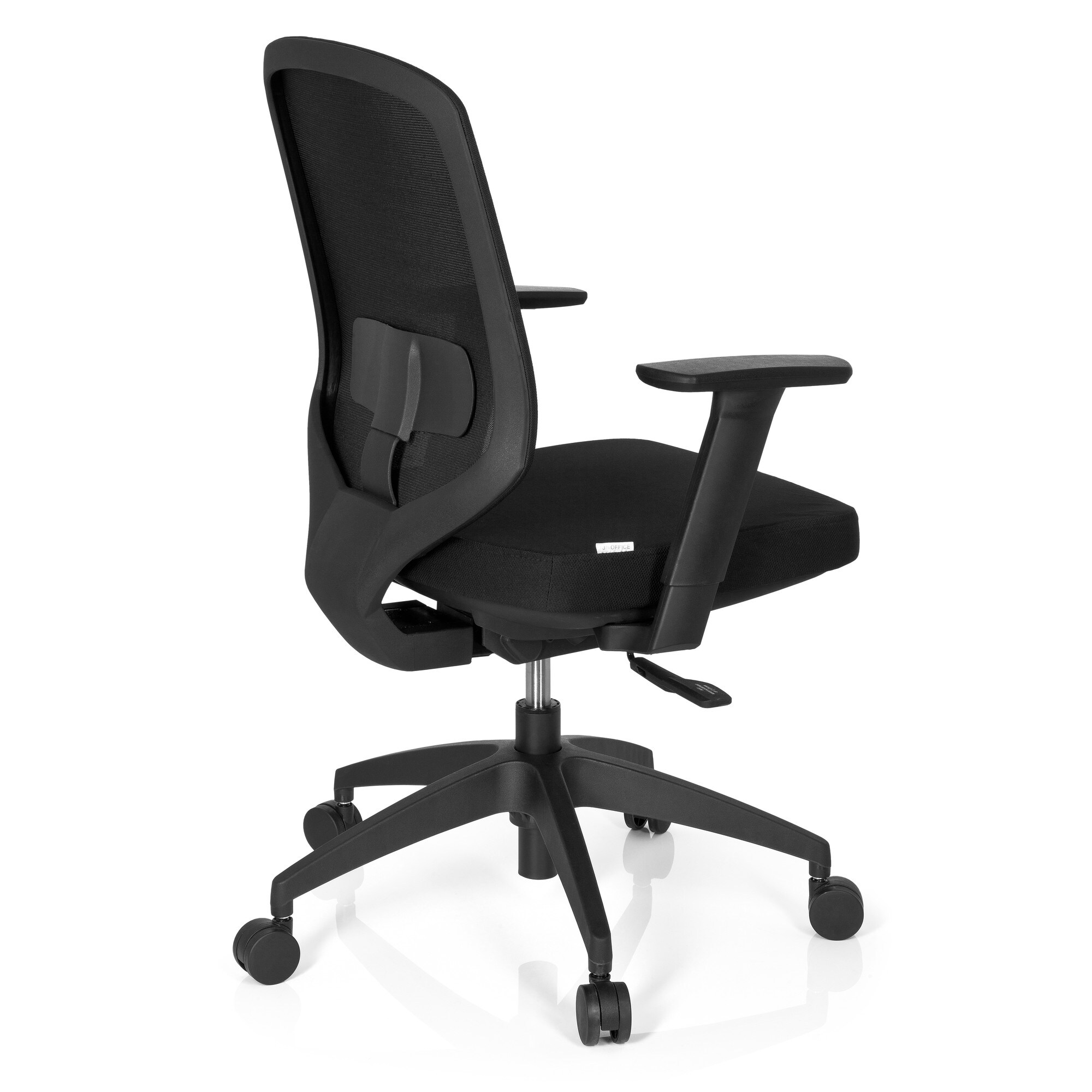 Profi Bürostuhl DELIGHT PRO Stoff/Netzstoff mit Armlehnen (höhenverstellbar) hjh OFFICE