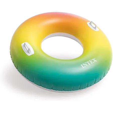 Intex Schwimmreifen Color mit Griff, 1 Stück, 2-fach sortiert