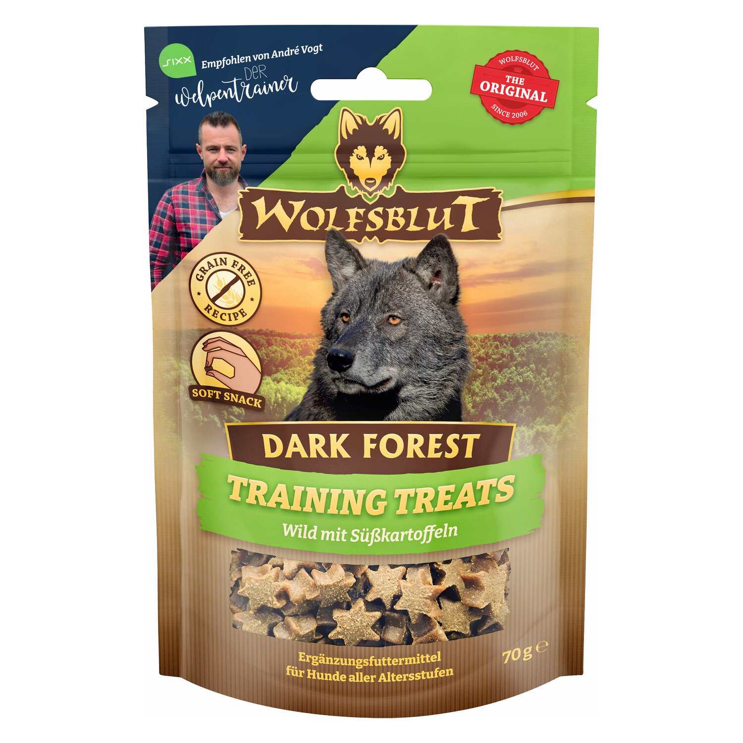 WOLFSBLUT Hundesnack Trainings Treats - 70 g - Wild