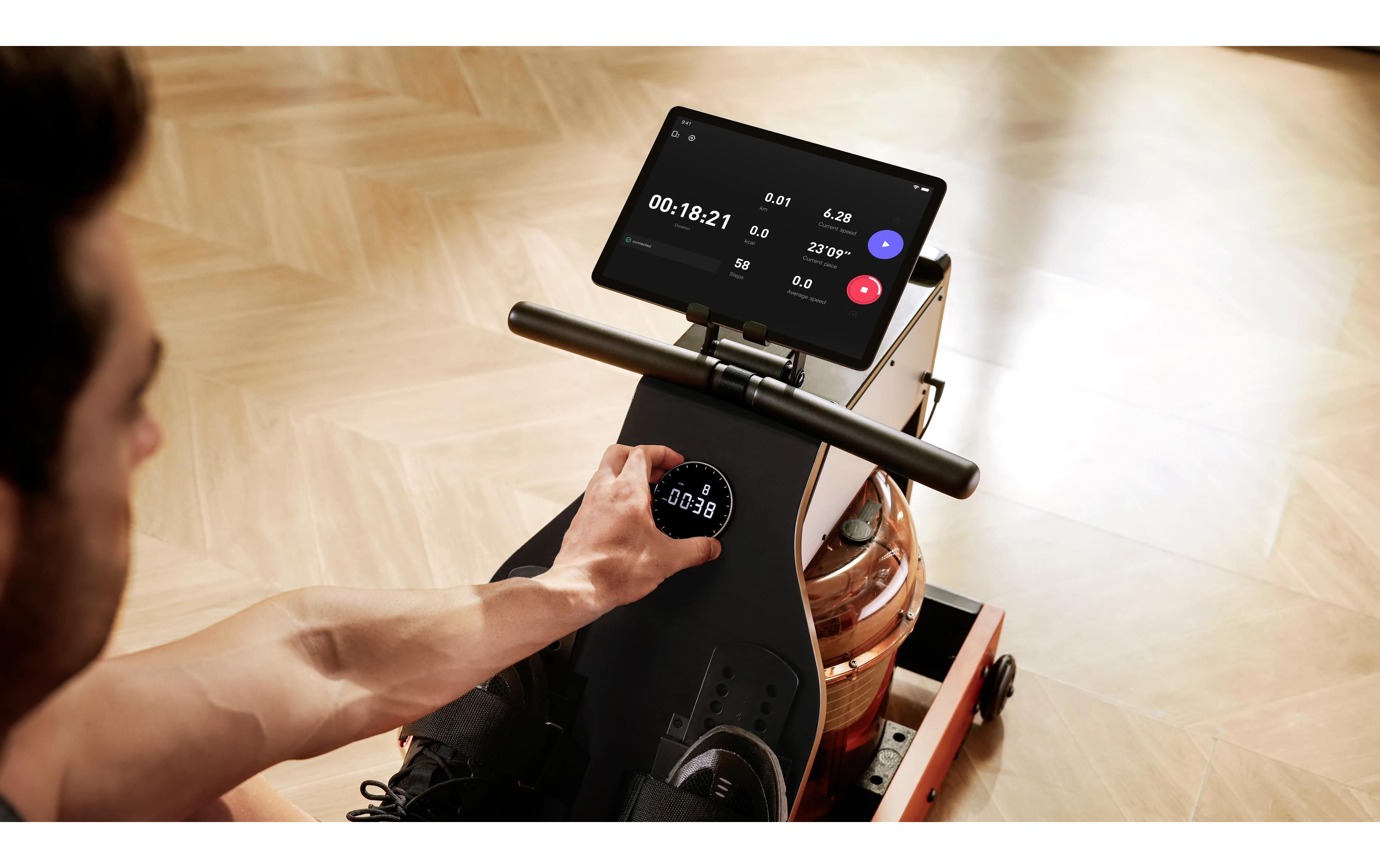 Rudergerät WM10 Dunkelbraun<br>Rudermaschine