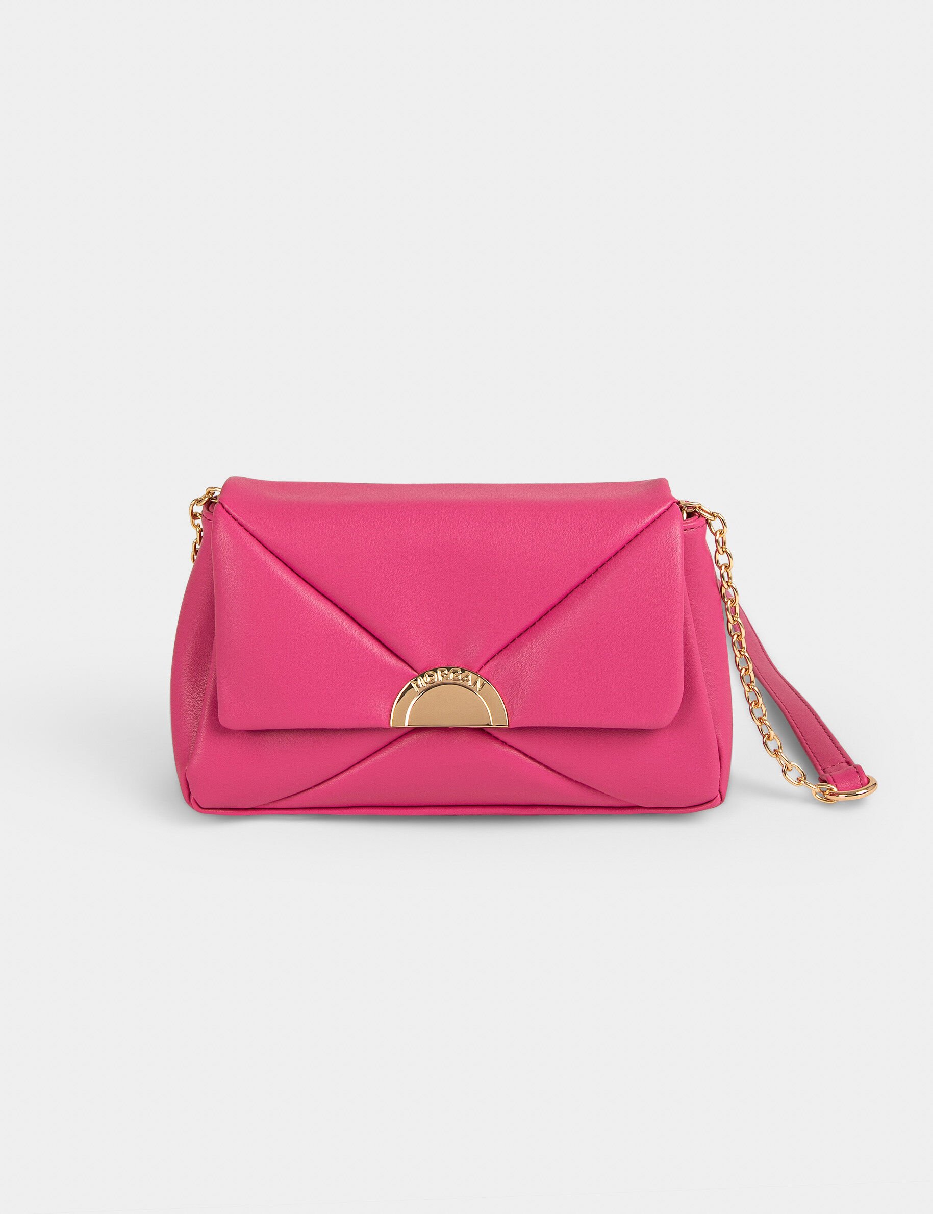 Sac à bandoulière avec chaînes rose femme - rose